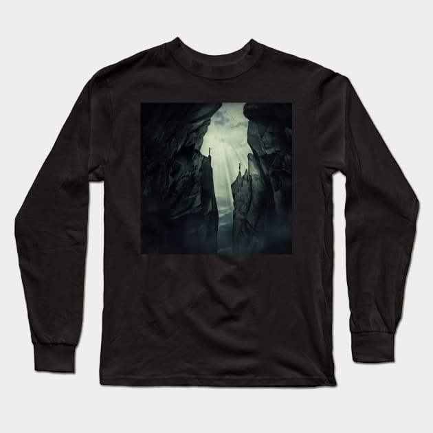 the distance between us Long Sleeve T-Shirt by psychoshadow